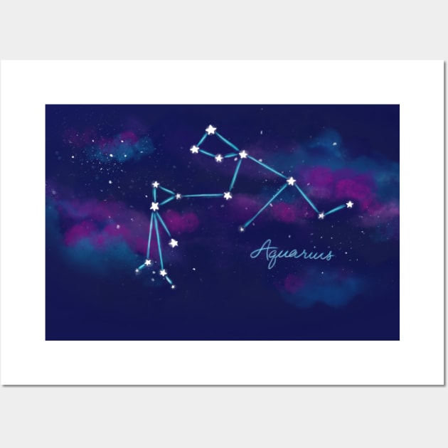 Aquarius Wall Art by Star Sandwich